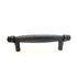 10 Pack of Ancient Treasures Rustic Hammered C047ORB Oil Rubbed Bronze 3"cc Bar Pull