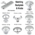 Hickory Hardware Sunnyside 1 1/8" Polished Chrome Round Dome Cabinet Knob P213-26