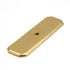 Belwith Hickory Keeler Polished Brass Solid Brass Rectangular Knob Backplate C26