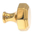 Keeler Solid Brass Polished Brass 1 3/8" Octagon Cabinet Solid Brass Knob C28