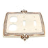 Vintage Amerock Bonaventure 2 Switch, Duplex Plate Regency White 8887-RW