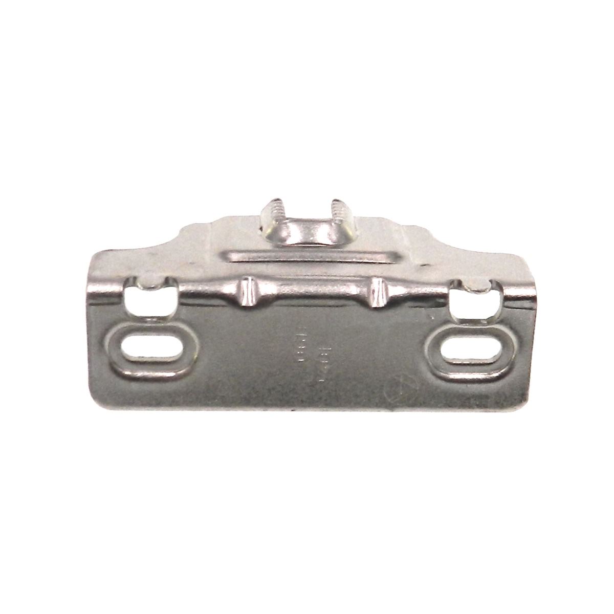 Amerock Nickel 1/4" Overlay System 2000DA Cabinet Hinge Baseplate CM2006H-14