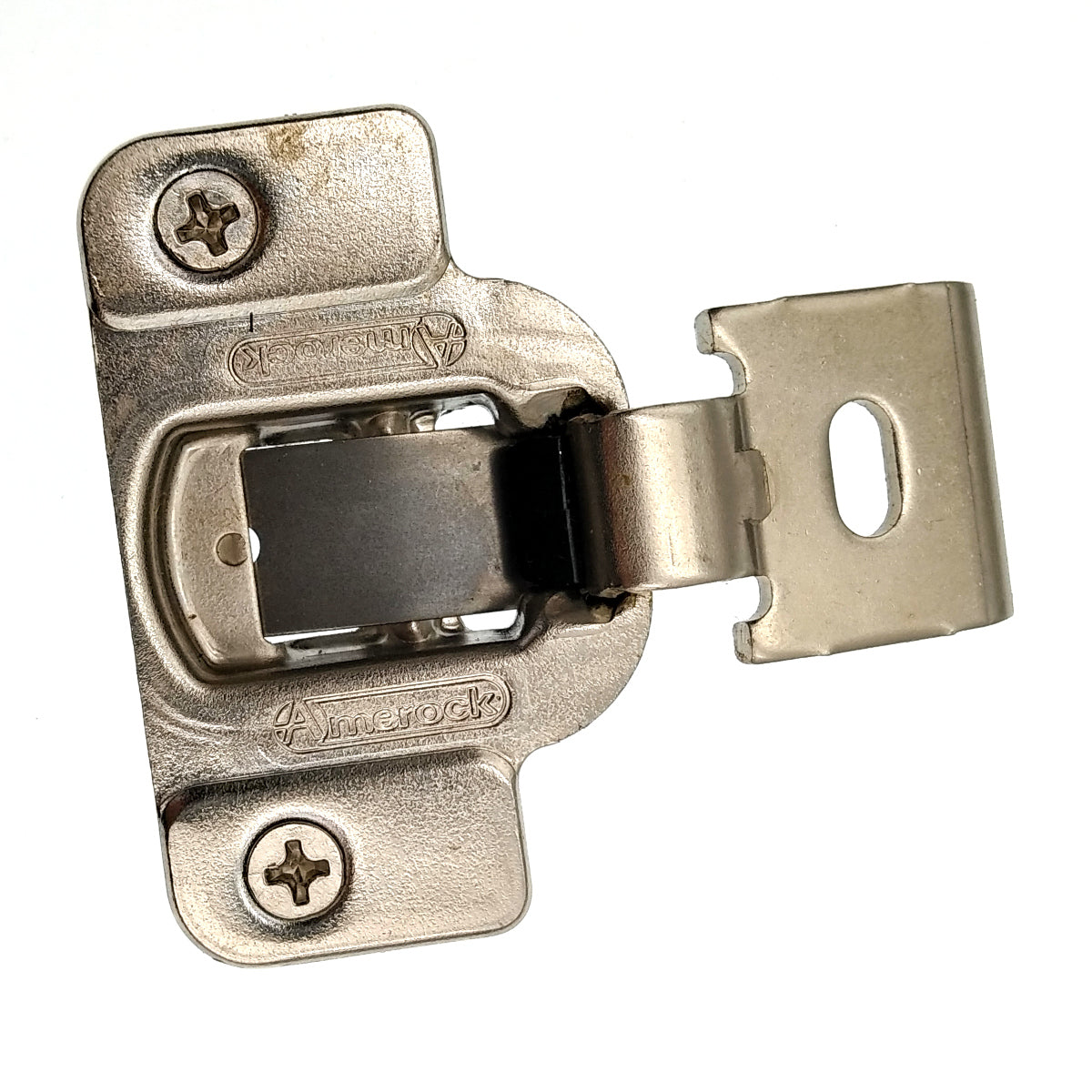 Amerock Nickel 1/2" Overlay Concealed Cup Hinge Self-Close Doweled CM2141SJ-3-14