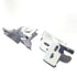 Amerock CM2603-W White Flush 1/4" Overlay Self-Latching Cabinet Knife Hinge