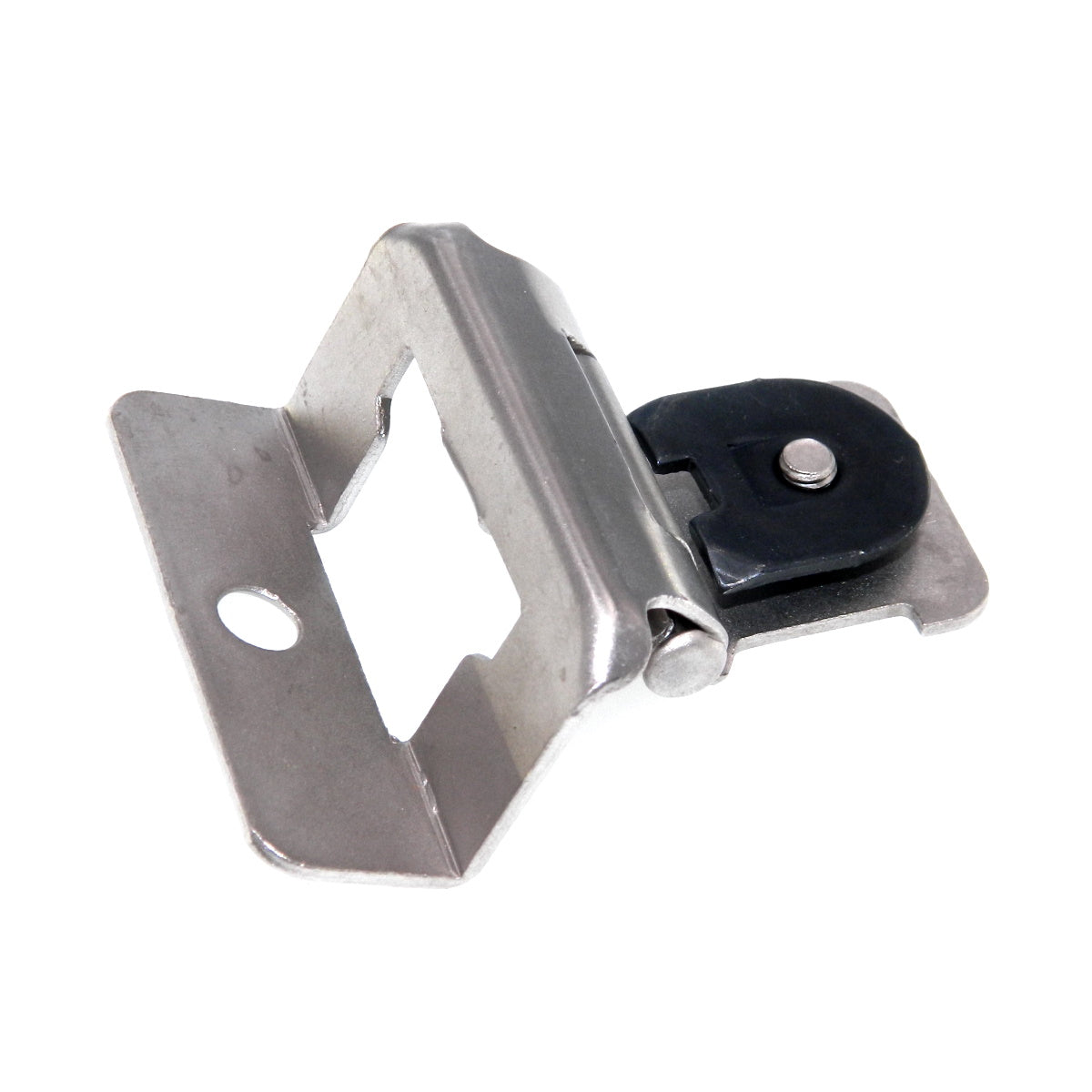 Single Demountable Cabinet Hinge 5/8" Overlay, Satin Nickel CM8717-G10