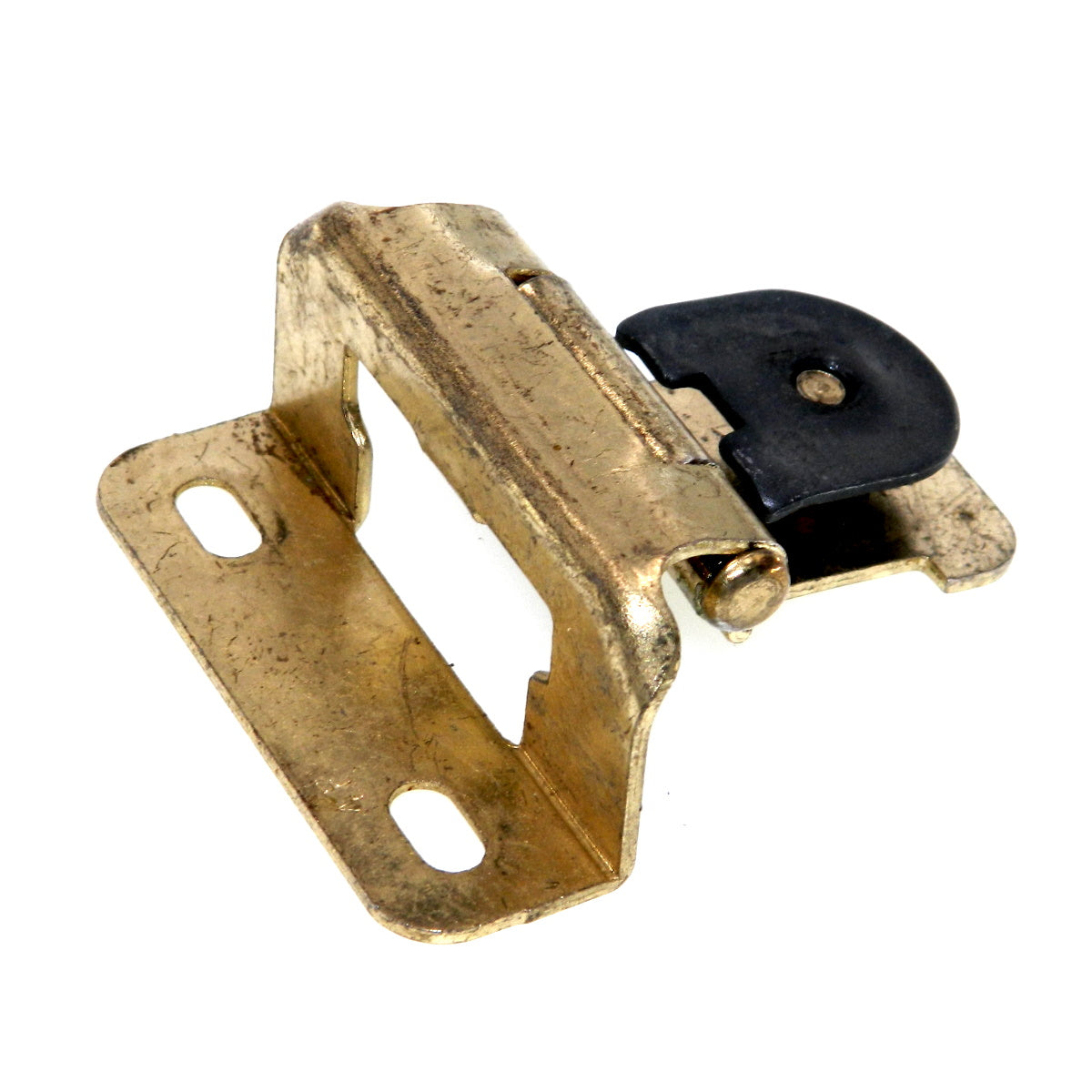 Single Demountable Cabinet Hinge 1/2" Overlay, Polished Brass CM8719-3