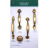 Belwith Meadows Lancaster Hand Polished Brass 3" Ctr. Cabinet Pull P454-LP