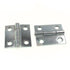 Lawrence Brothers 1 1/2" x 1 3/8" Riveted Pin Narrow Hinges 2 Pack D810S-ZN