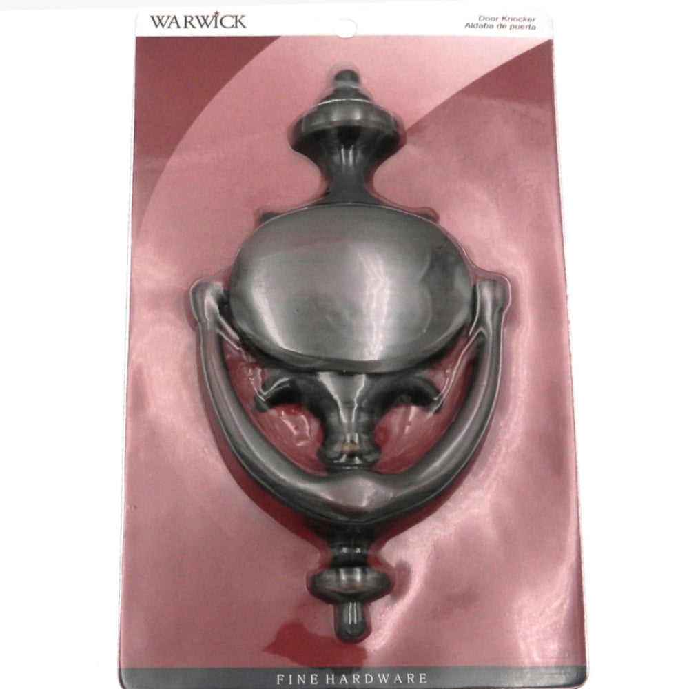 Warwick Classic Traditional Large Door Knocker, Oil-Rubbed Bronze DA3001BZ