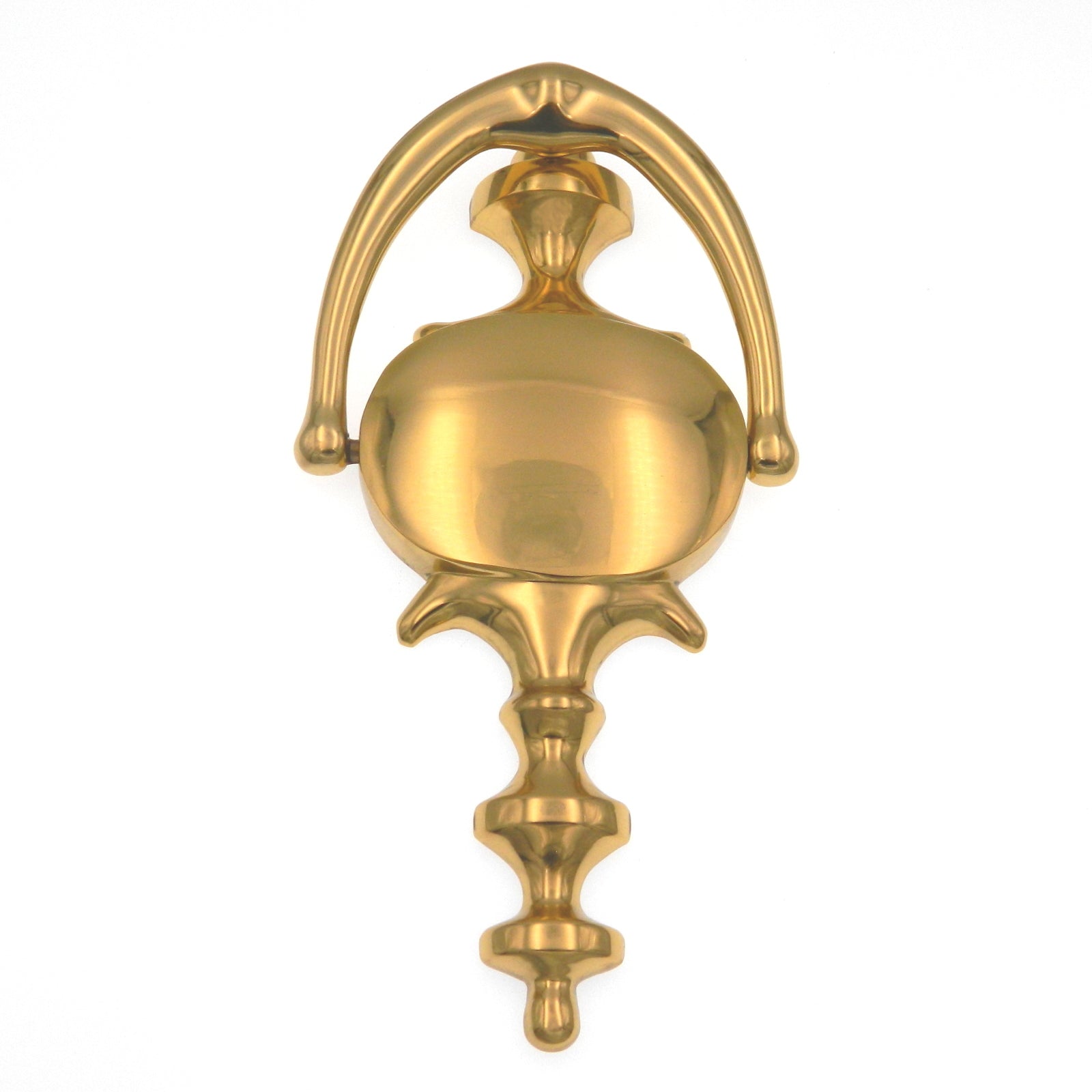 Warwick Classic Traditional Large Door Knocker, Polished Brass DA3001PB