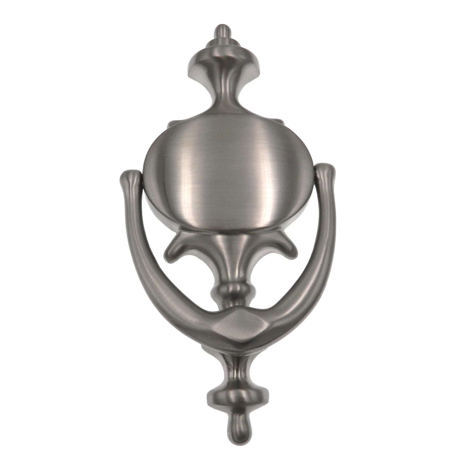 Warwick Classic Traditional Large Door Knocker, Satin Nickel DA3001SN