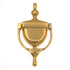 Warwick Classic Traditional Standard Door Knocker, Polished Brass DA3002PB