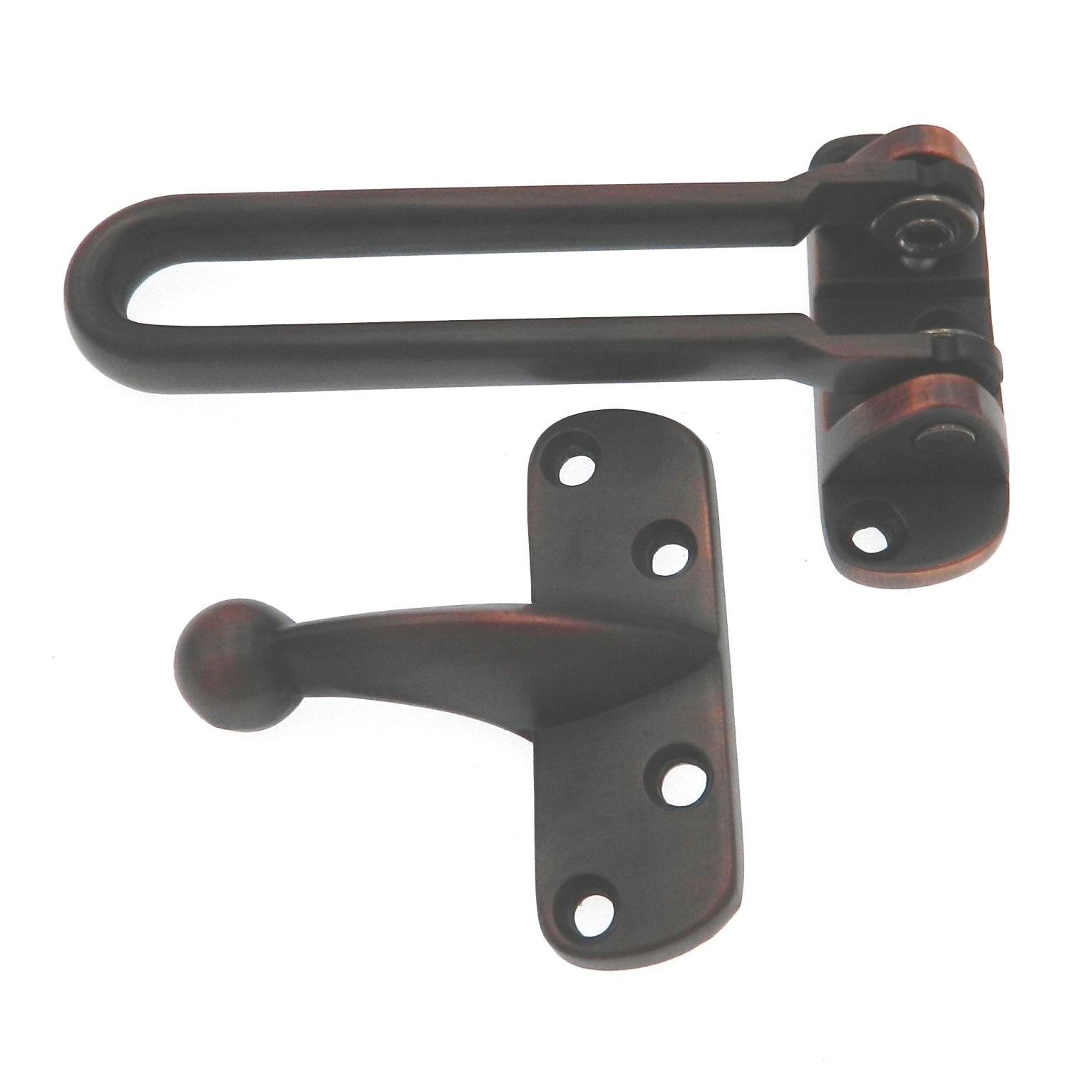 Warwick Swing Bar Door Guard Lock, Oil-Rubbed Bronze DA3006BZ