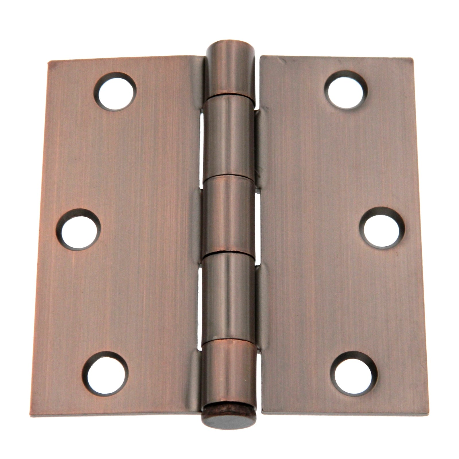 3 Pack Warwick 3" Door Hinge, Square Corner, Oil-Rubbed Bronze DA3011BZ