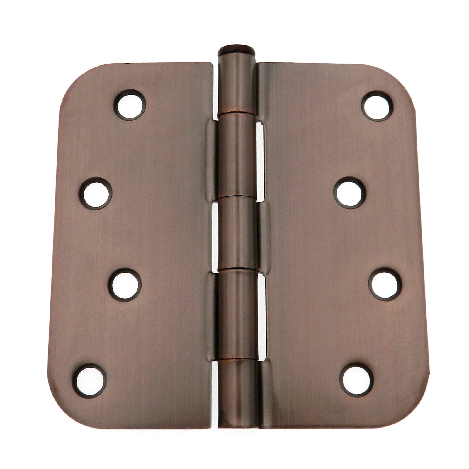 3 Pack Warwick 4" Door Hinge, 5/8" Radius Corner, Oil-Rubbed Bronze DA3014BZ