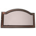 Warwick White Custom Arch House Number Plaques with Bronze Address Numbers