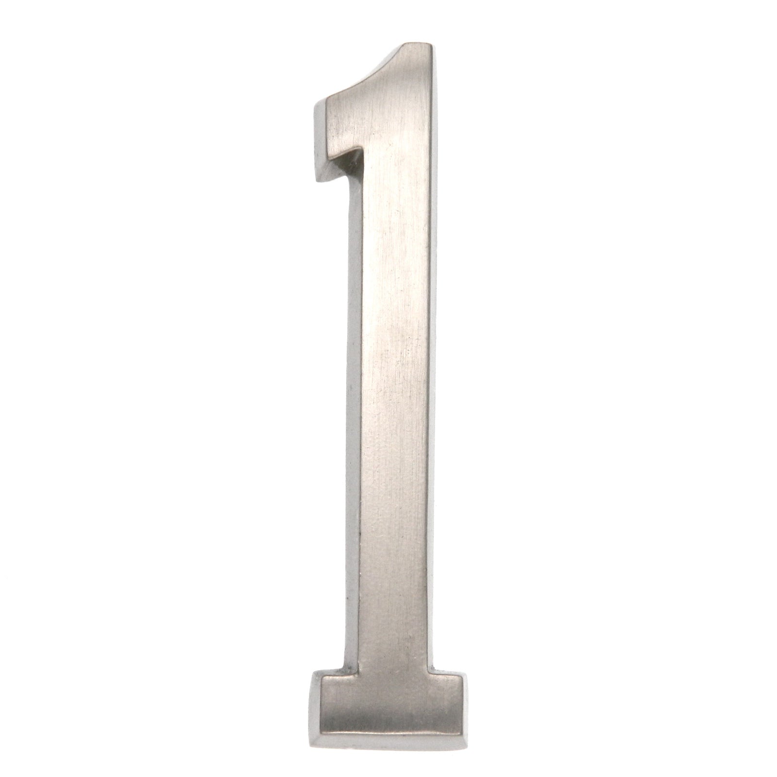 Warwick Custom Arch House Number Plaques with Satin Nickel Address Numbers