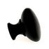 Warwick Contemporary Black 1 1/4" Solid Cabinet Knob Pull DH1001BL