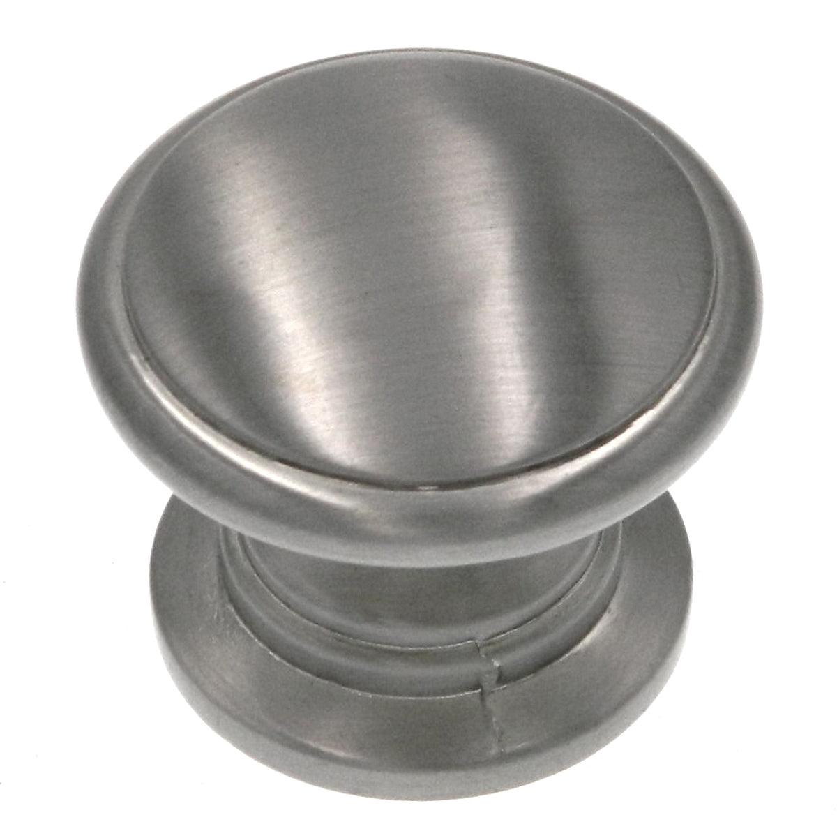 Warwick Traditional Satin Nickel 1 1/4" Solid Elegant Cabinet Knob Pull DH1002SN