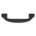 10 Pack Warwick Wrought Iron Black 3"cc Hammered Cabinet Handle Pull DH1004BL