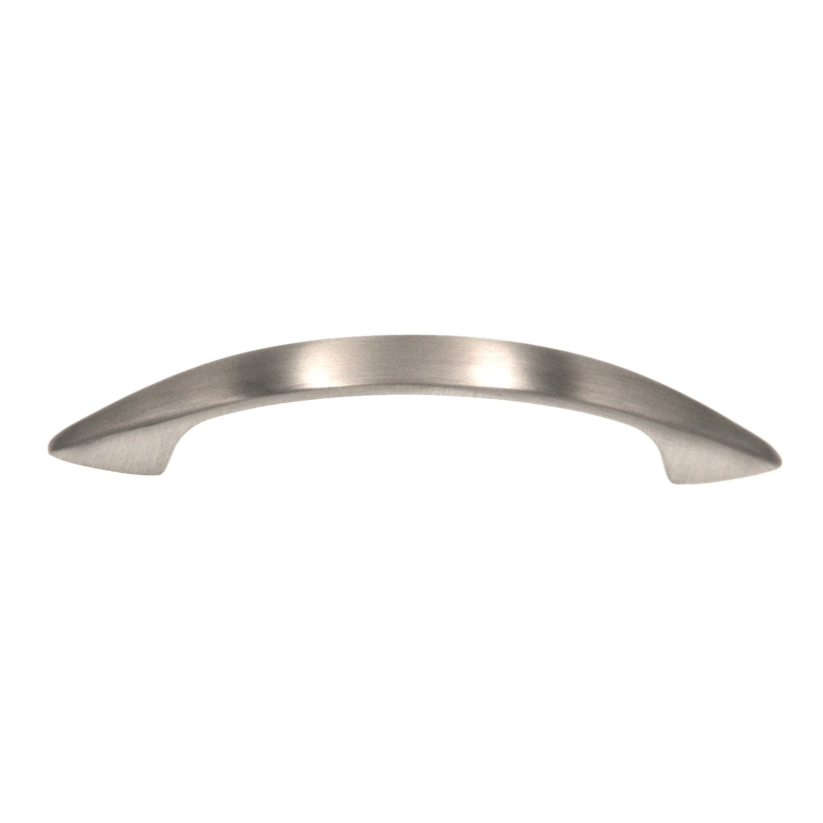 Warwick Contemporary Satin Nickel 3"cc Solid Arch Cabinet Handle Pull DH1007SN