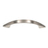 Warwick Contemporary Satin Nickel 3"cc Solid Arch Cabinet Handle Pull DH1007SN