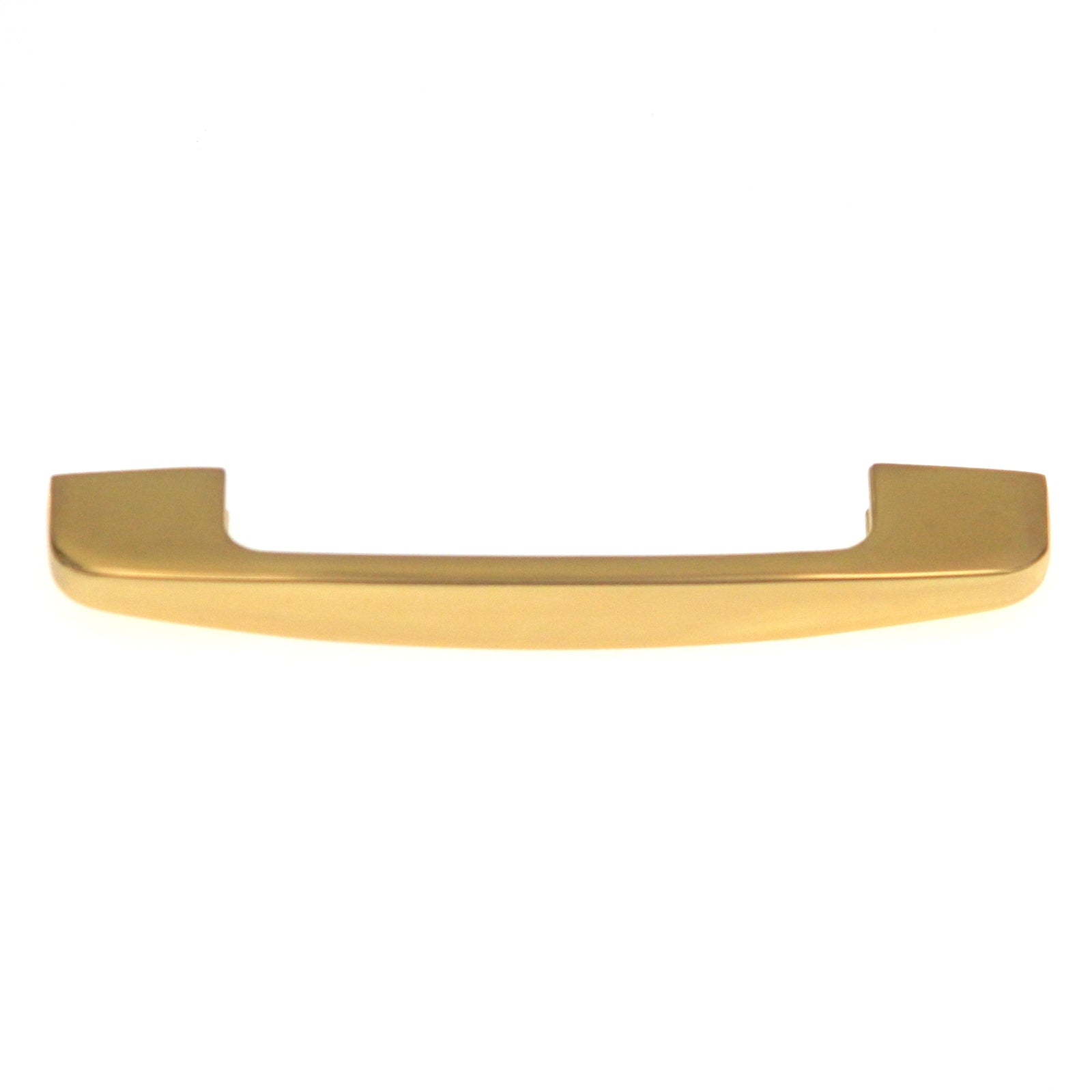 10 Pack Warwick Contemporary Polished Brass 3"cc Solid Cabinet Handle Pull DH1008PB