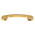 Warwick Contemporary Polished Brass 3"cc Solid Cabinet Handle Pull DH1008PB