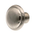 Warwick Traditional Satin Nickel 1 1/4" Ringed Round Cabinet Knob Pull DH1012SN