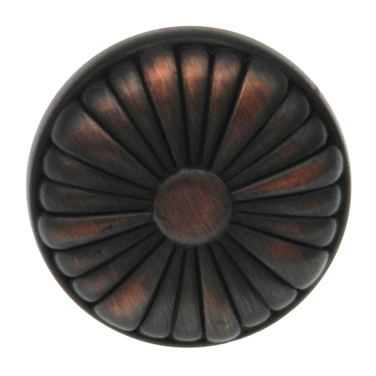 10 Pack Warwick Traditional Oil-Rubbed Bronze 1 1/4" Flower Cabinet Knob Pull DH1013BZ