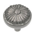 Warwick Traditional Satin Nickel 1 1/4" Flower Round Cabinet Knob Pull DH1013SN