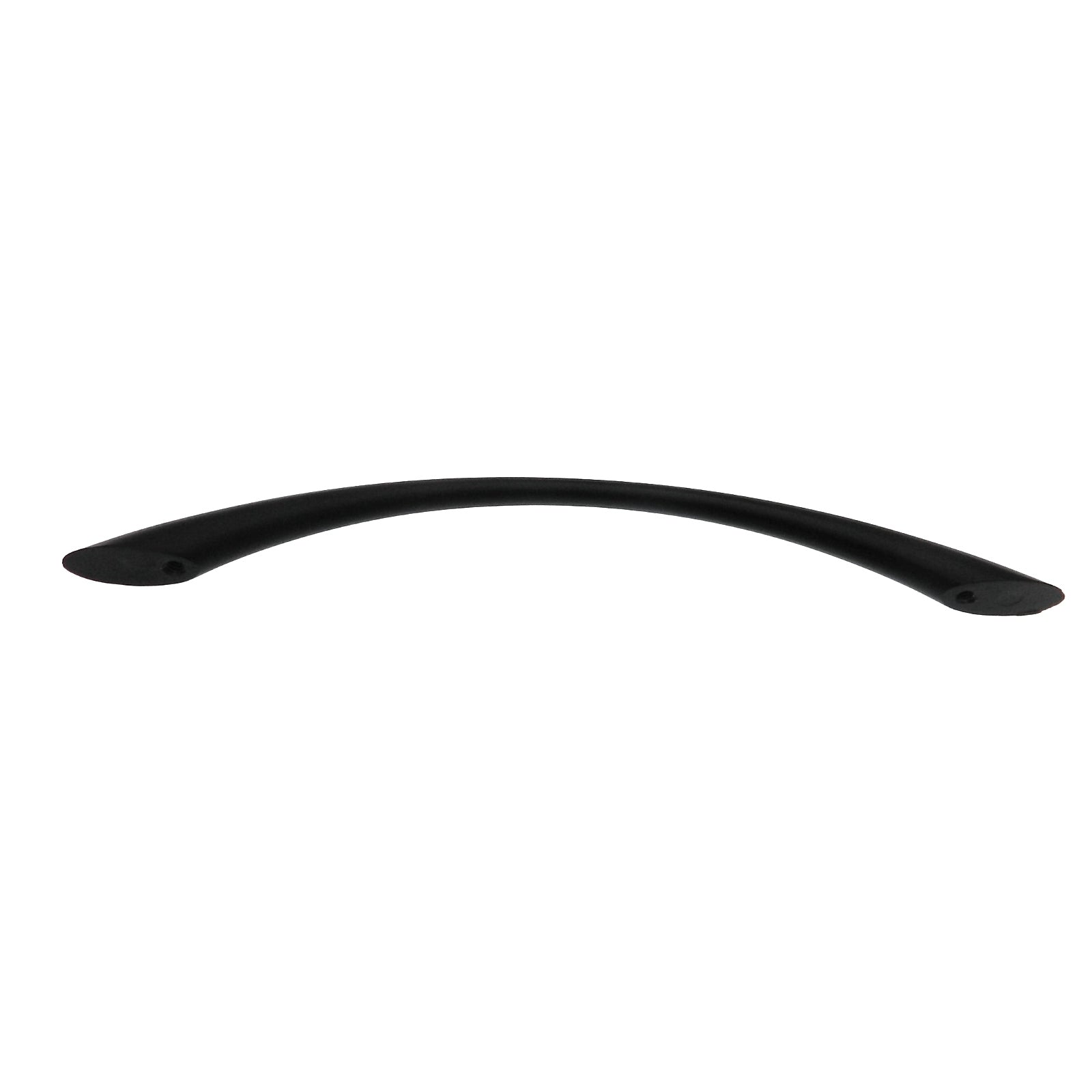 10 Pack Warwick Contemporary Black 6 1/4" (160mm)cc Solid Cabinet Handle Pull DH1022BL