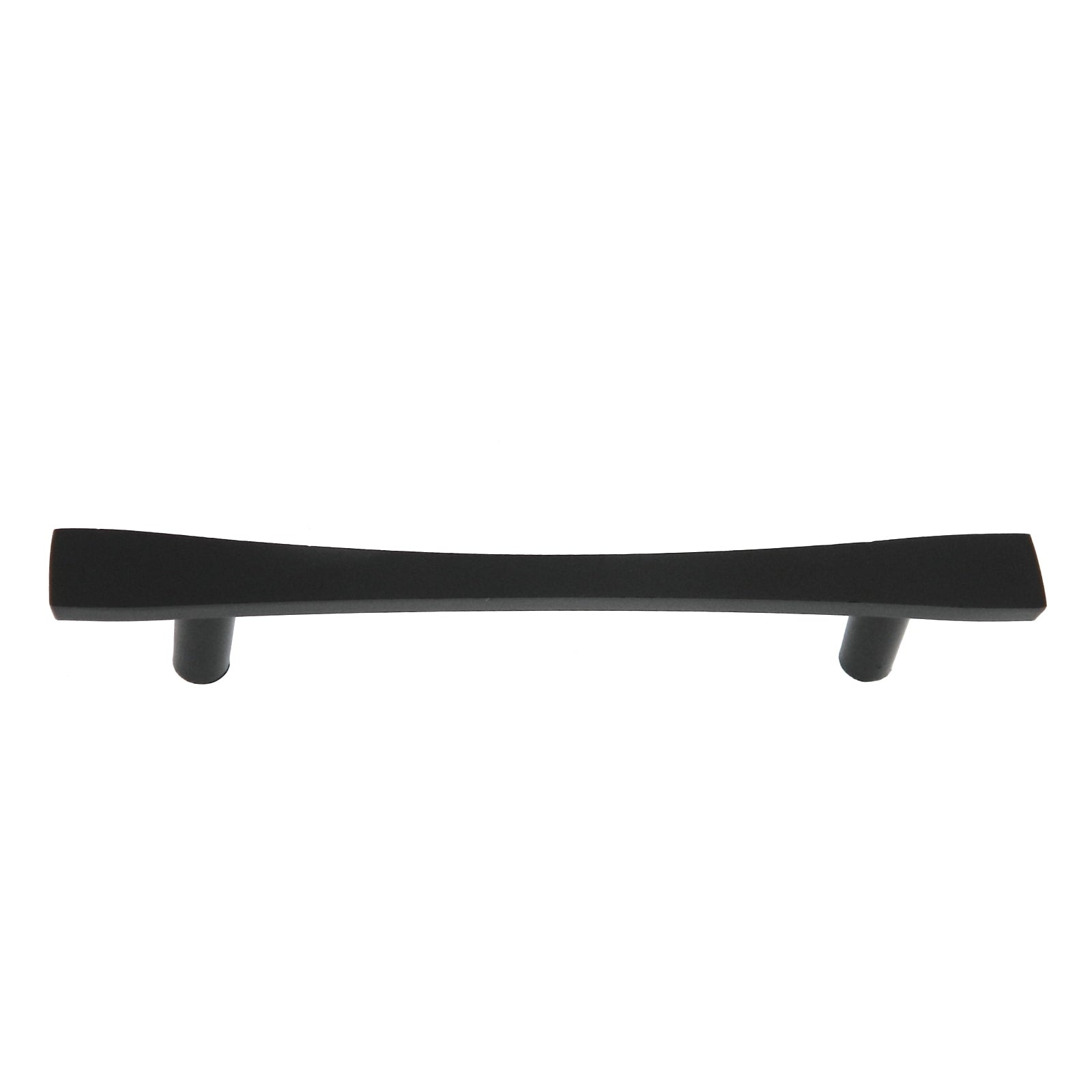 Warwick Contemporary Black 3 3/4" (96mm)cc Solid Cabinet Handle Pull DH1024BL