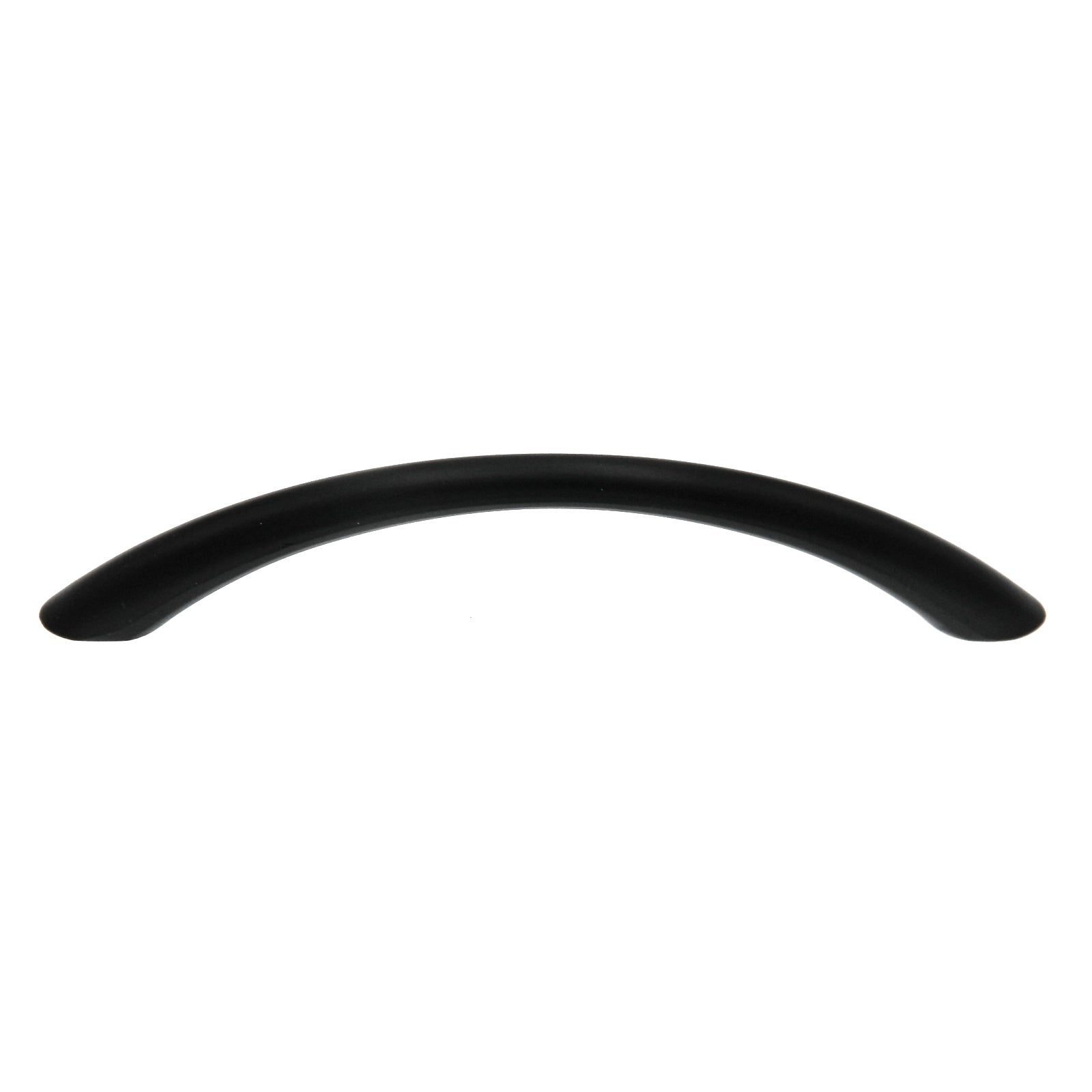 Warwick Contemporary Black 3 3/4" (96mm)cc Solid Cabinet Handle Pull DH1027BL