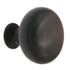 Warwick Traditional Oil-Rubbed Bronze 1 1/4" Smooth Cabinet Knob Pull DH1029BZ