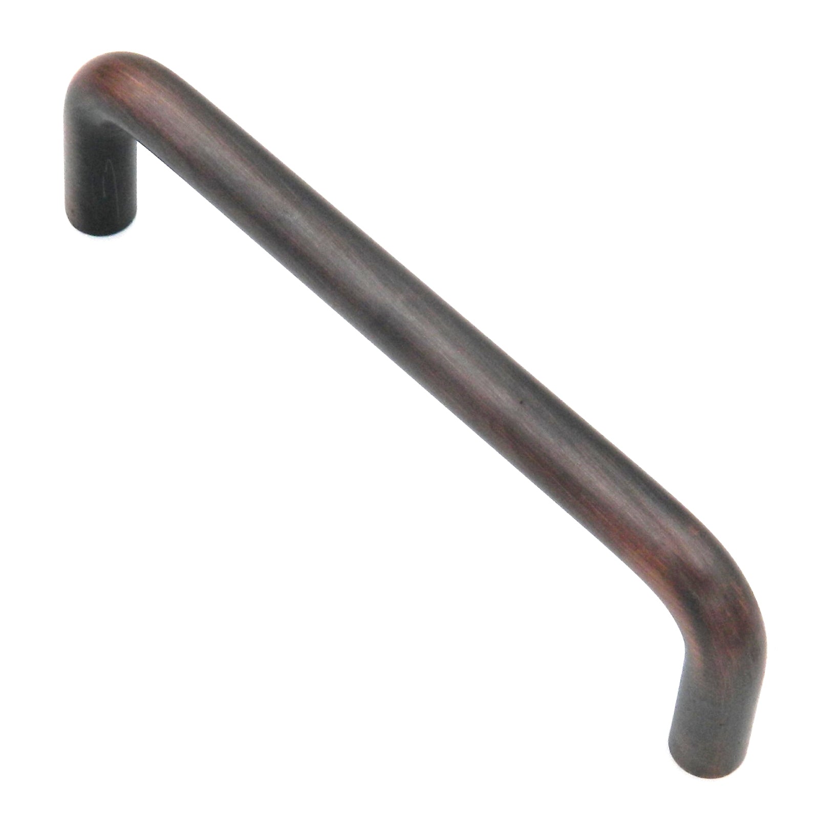 Contemporary Oil-Rubbed Bronze 3 1/2"cc Solid Cabinet Wire Pull DH1031BZ