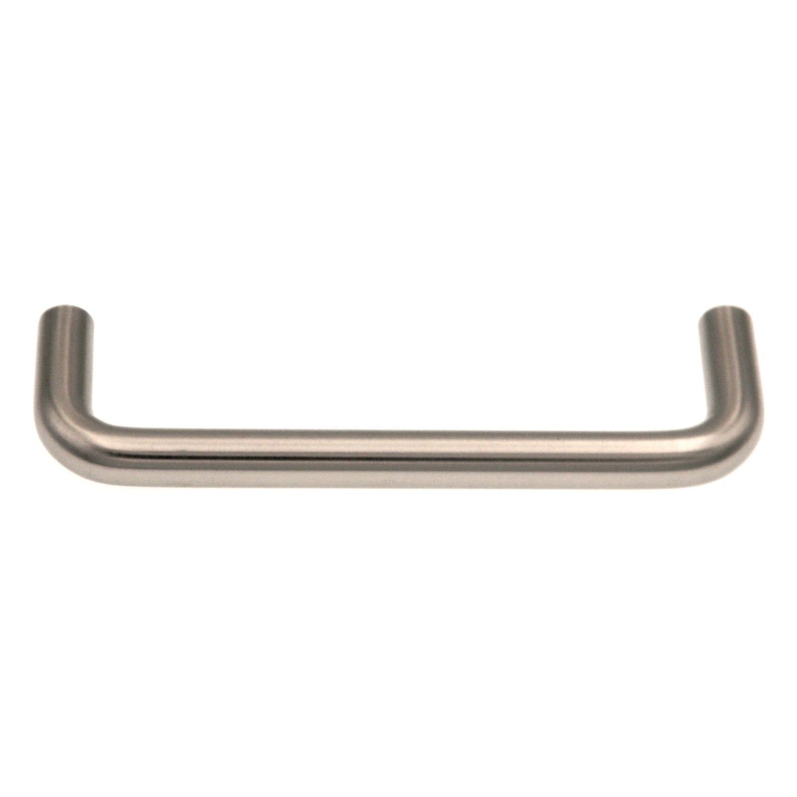 Warwick Contemporary Satin Nickel 3 1/2"cc Solid Zinc Cabinet Wire Pull DH1031SN