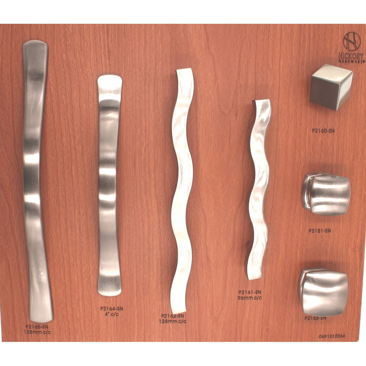 P2164-SN Satin Nickel 4"cc Cabinet Handle Pulls Belwith Hickory Contemporary