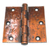 Vintage Amerock Antique Copper Hammered 3-1/2" Butt Interior Door Hinge E5890-AC