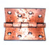 Vintage Amerock Antique Copper Hammered 4" Butt Exterior Door Hinge E5895-AC