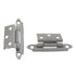 Pair of Amerock Prime Coat Face Mount Full Inset Hinges For Flush Doors E7945