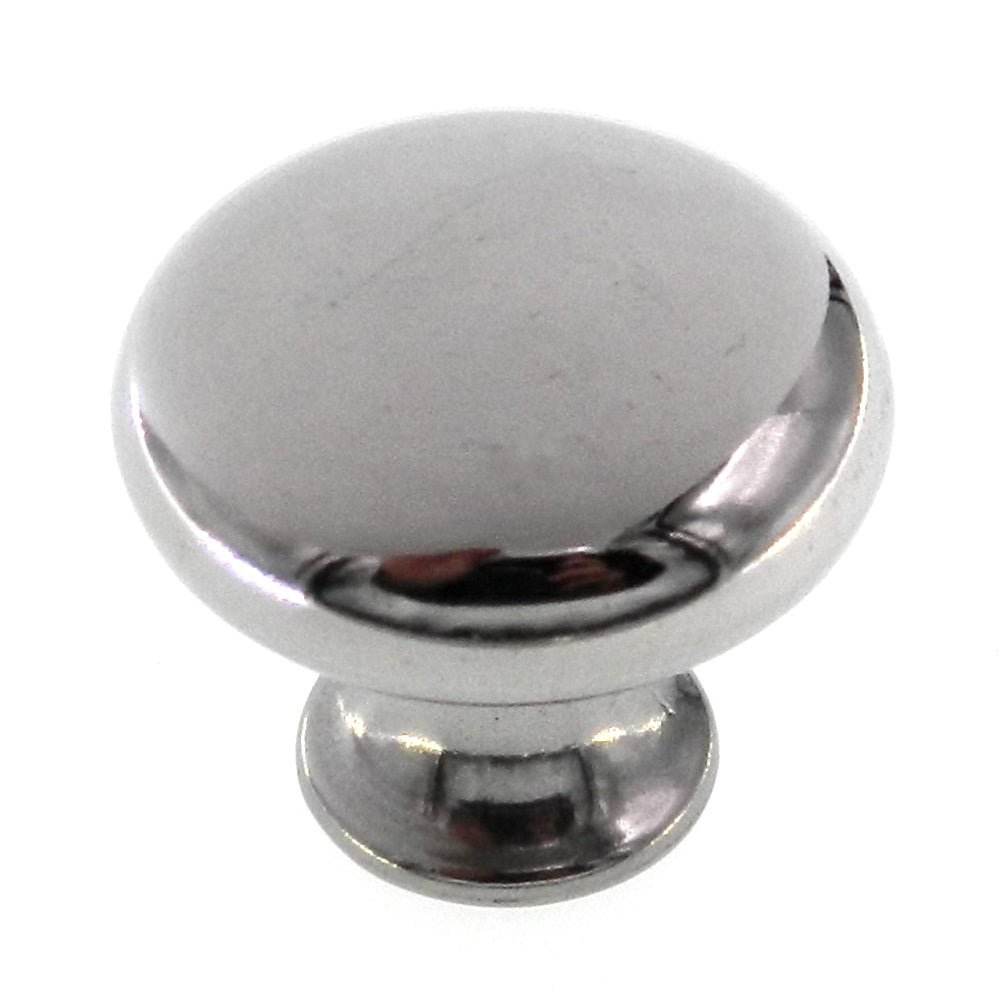 Vintage Amerock Stratoline Polished Chromium 1 1/4" Round Cabinet Knob EO530