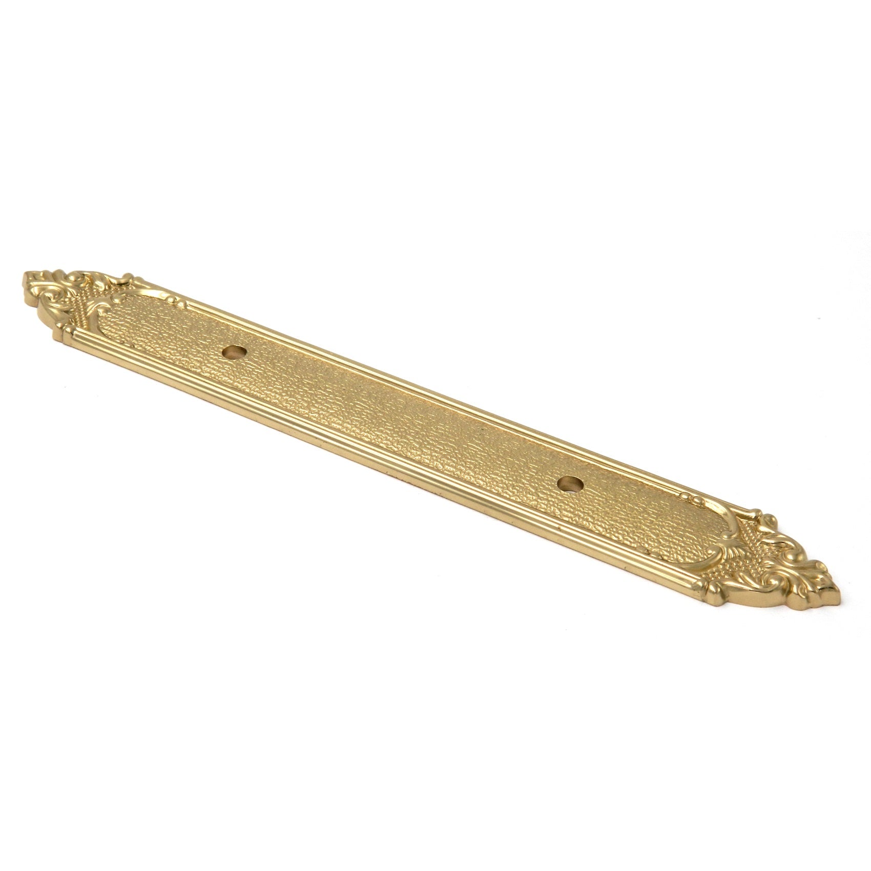 Belwith Keeler Polished Brass 3"cc Solid Brass Cabinet Handle Pull Backplate F10