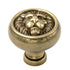 Belwith Keeler Richelieu 1 1/4" Sherwood Antique Brass Round Lion Face Solid Brass Cabinet Knob F102