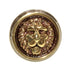 FKI Hardware Period Brass Sherwood Antique 1 1/2" Lion Head Cabinet Knob F103