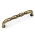 10 Pack Keeler Savannah F138 Sherwood Antique Brass 3 3/4" (96mm)cc Solid Brass Handle Pull