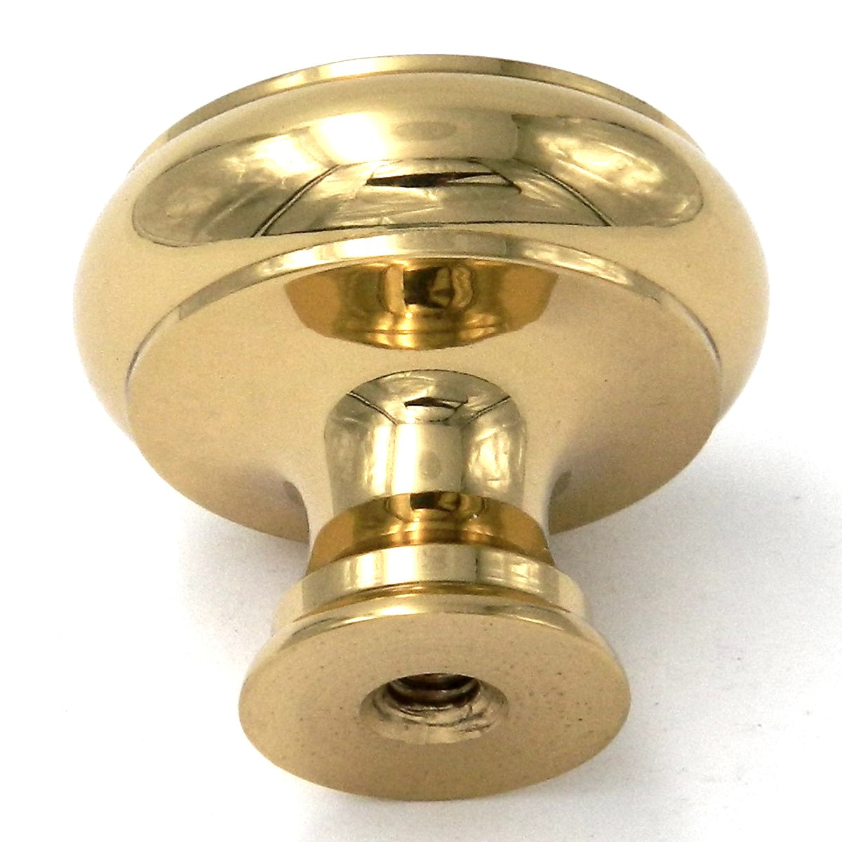 Belwith Keeler Savannah 1 1/4" Polished Brass Round Ornate Solid Brass Cabinet Knob F32