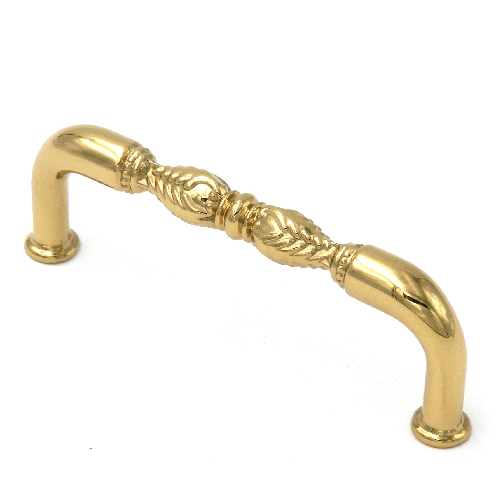 Keeler Savannah Polished Brass Cabinet  3"cc Handle Pull F37