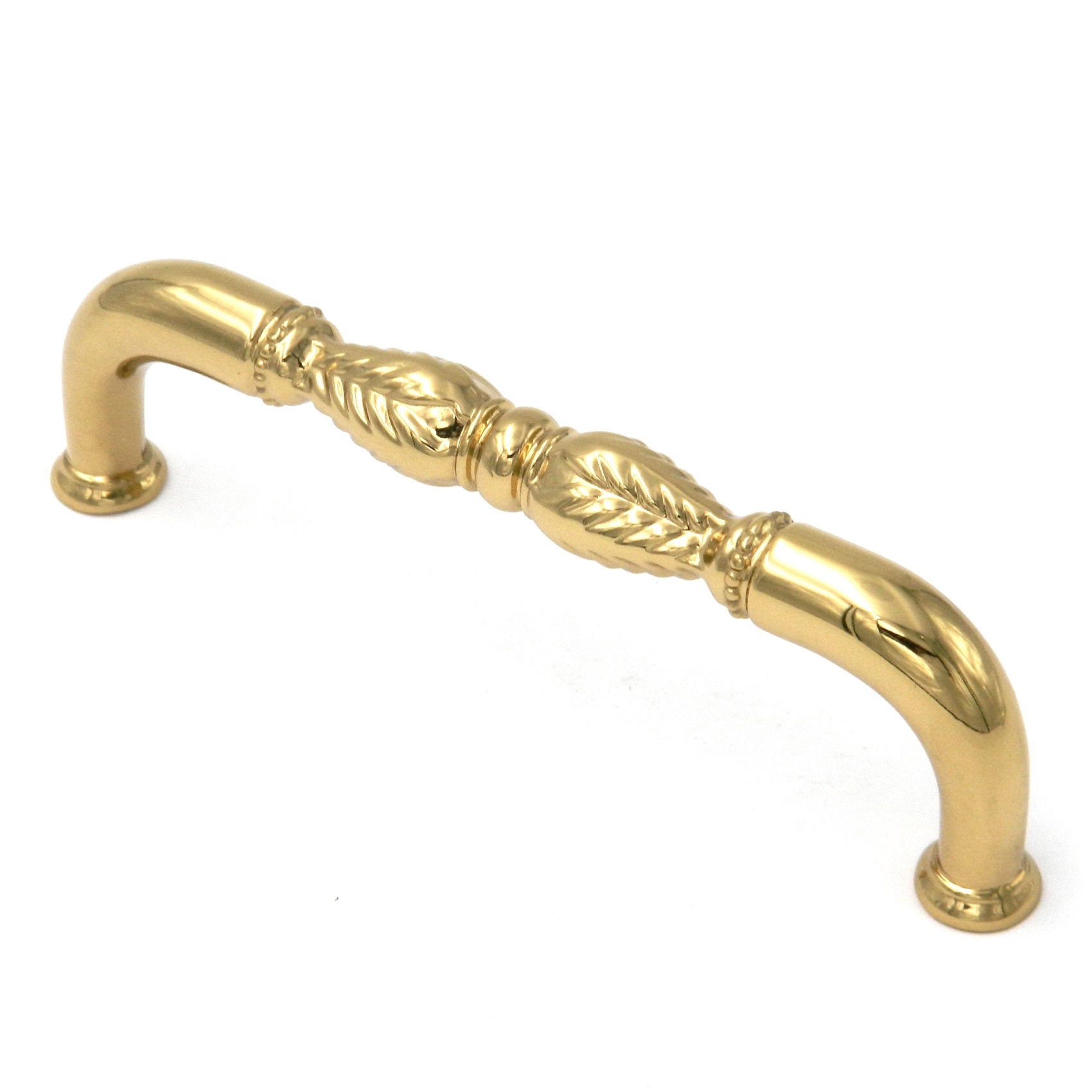 Keeler Savannah Polished Brass Cabinet  3 3/4" (96mm)cc Handle Pull F38