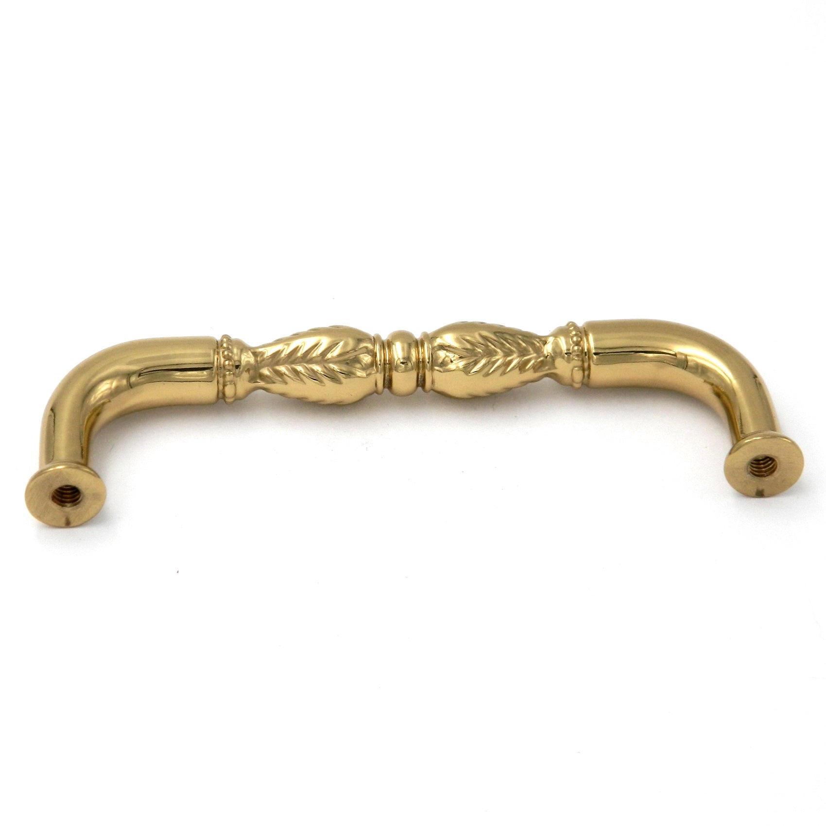 Keeler Savannah Polished Brass Cabinet  3 3/4" (96mm)cc Handle Pull F38